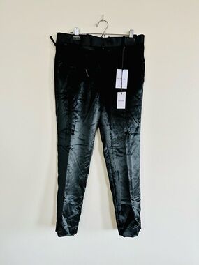 Paul Smith Black Crushed Velvet Formal Dress Pants - 34 Waist - NWT*